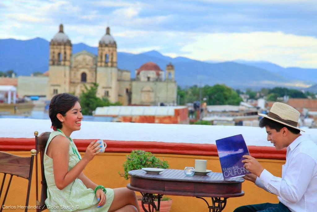 Casa Del Sotano Hotel Oaxaca Buitenkant foto